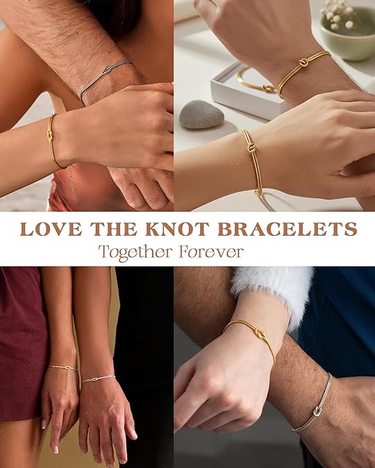 Silver Gold Bracelets for Women Trendy 14K Gold Plated Bracelet for Women Non Tarnish Dainty Stackable Layered Chain Heart Pearl Knot Beaded Bracelets Stack Set Charm Mothers Day Jewelry Gifts